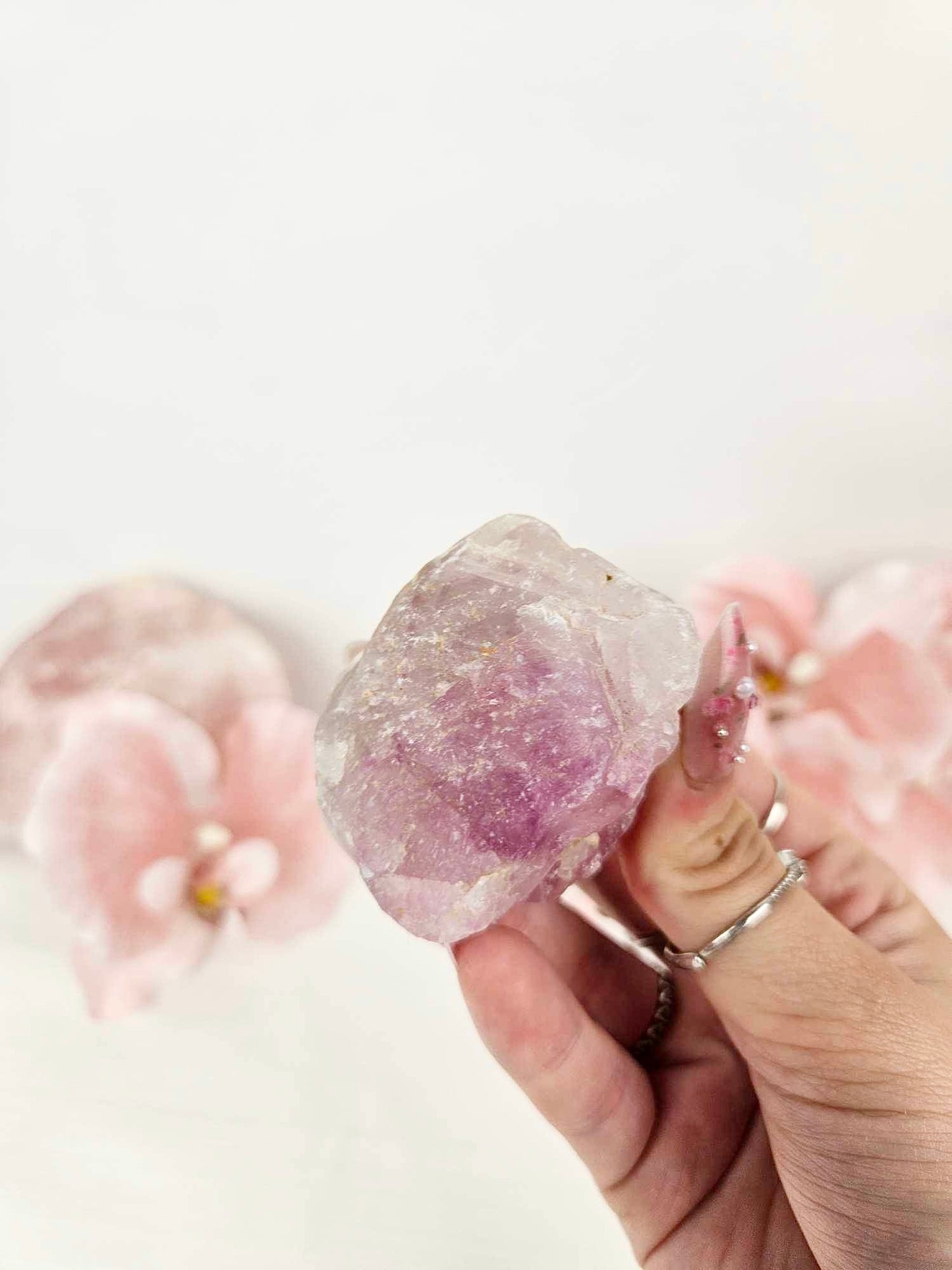 Pink Fluorite Specimen