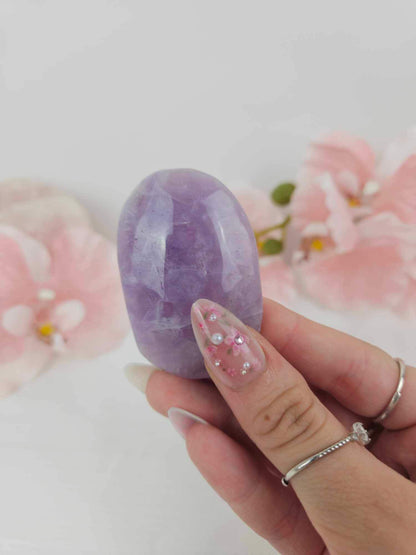 Amethyst Palmstones