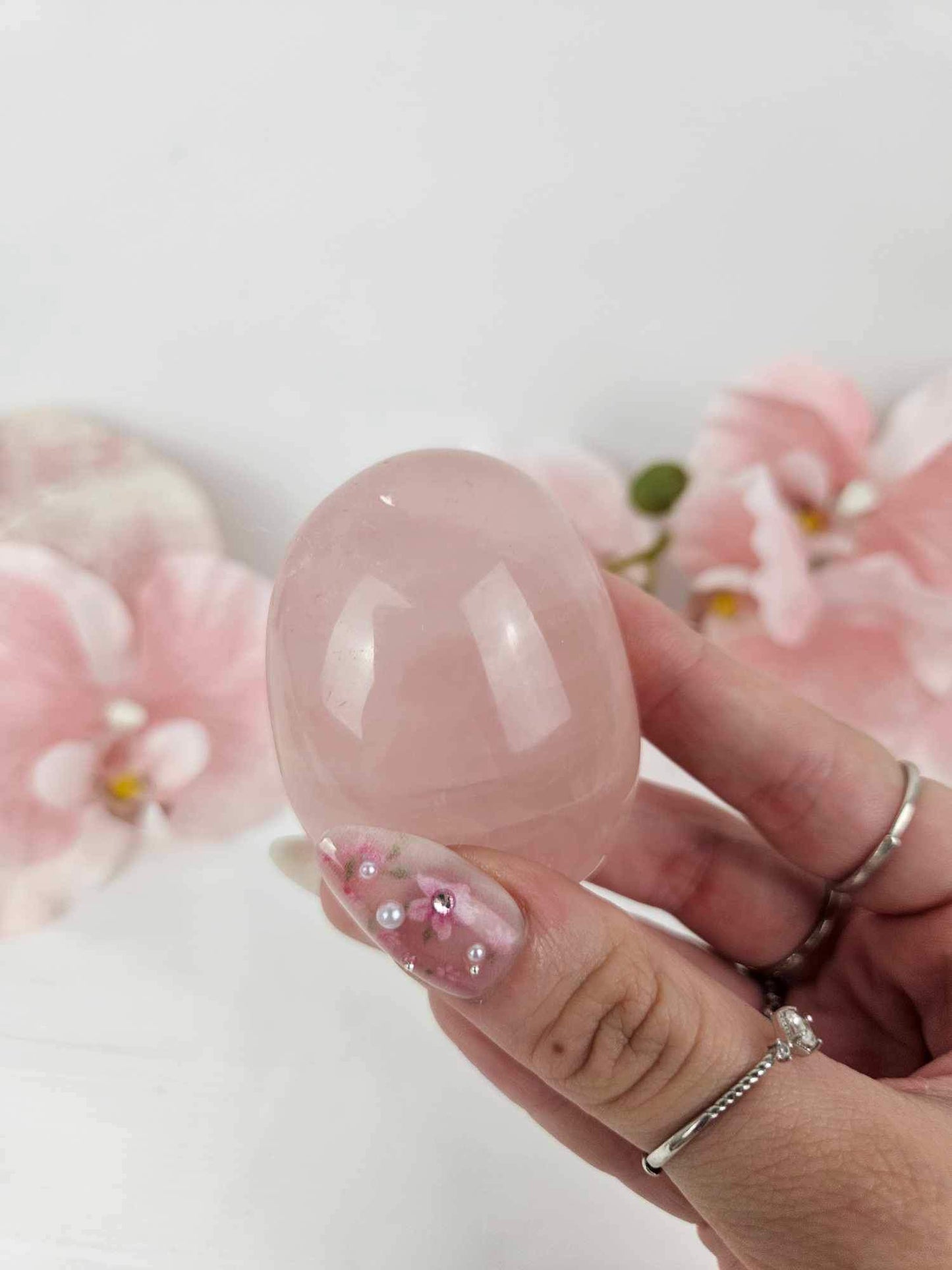 Rose Quartz Palmstone