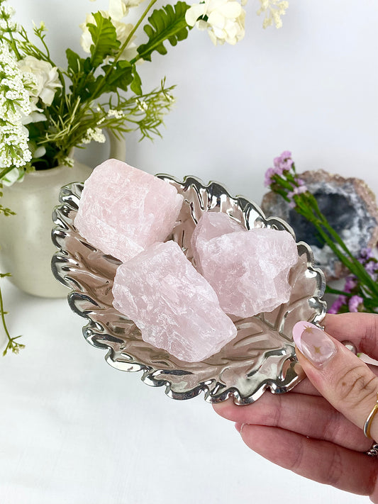 Rose Quartz Chunks