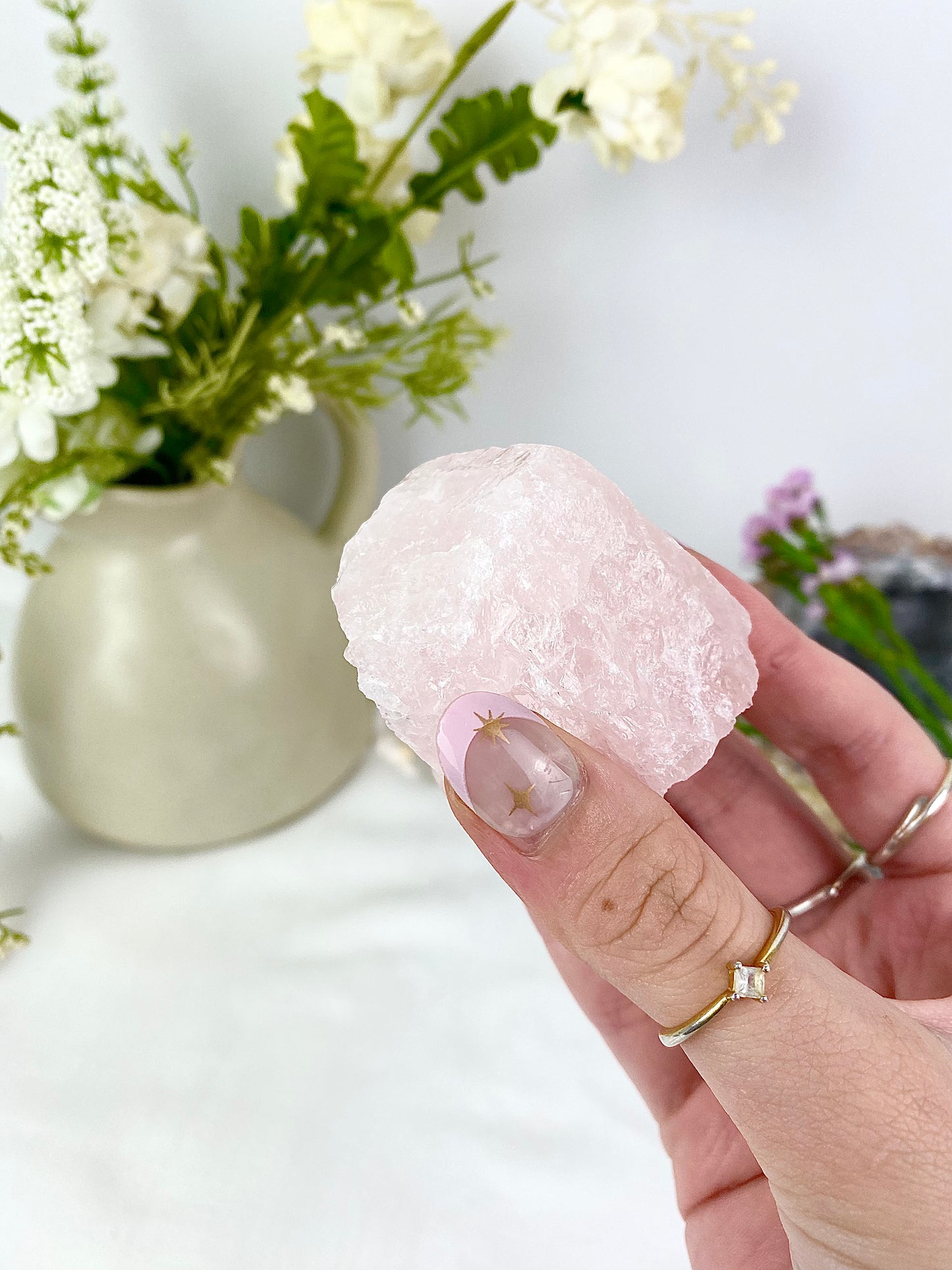 Rose Quartz Chunks