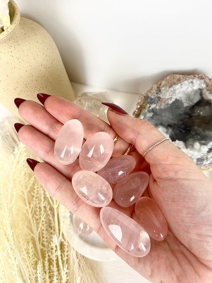 ☆ A-Grade Jelly Rose Quartz Tumbles ☆