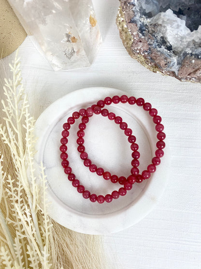 High Quality Rhodonite Beaded Bracelets