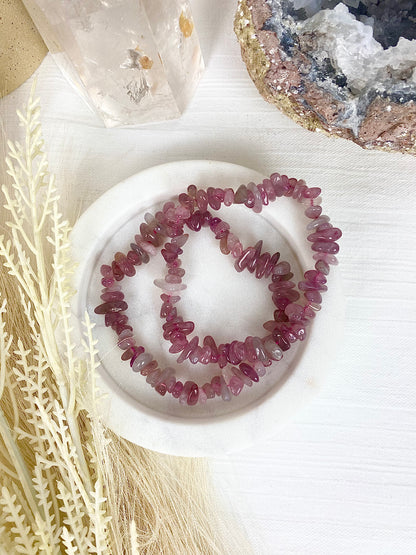 ✿ Lavender Rose Quartz Bracelets ✿