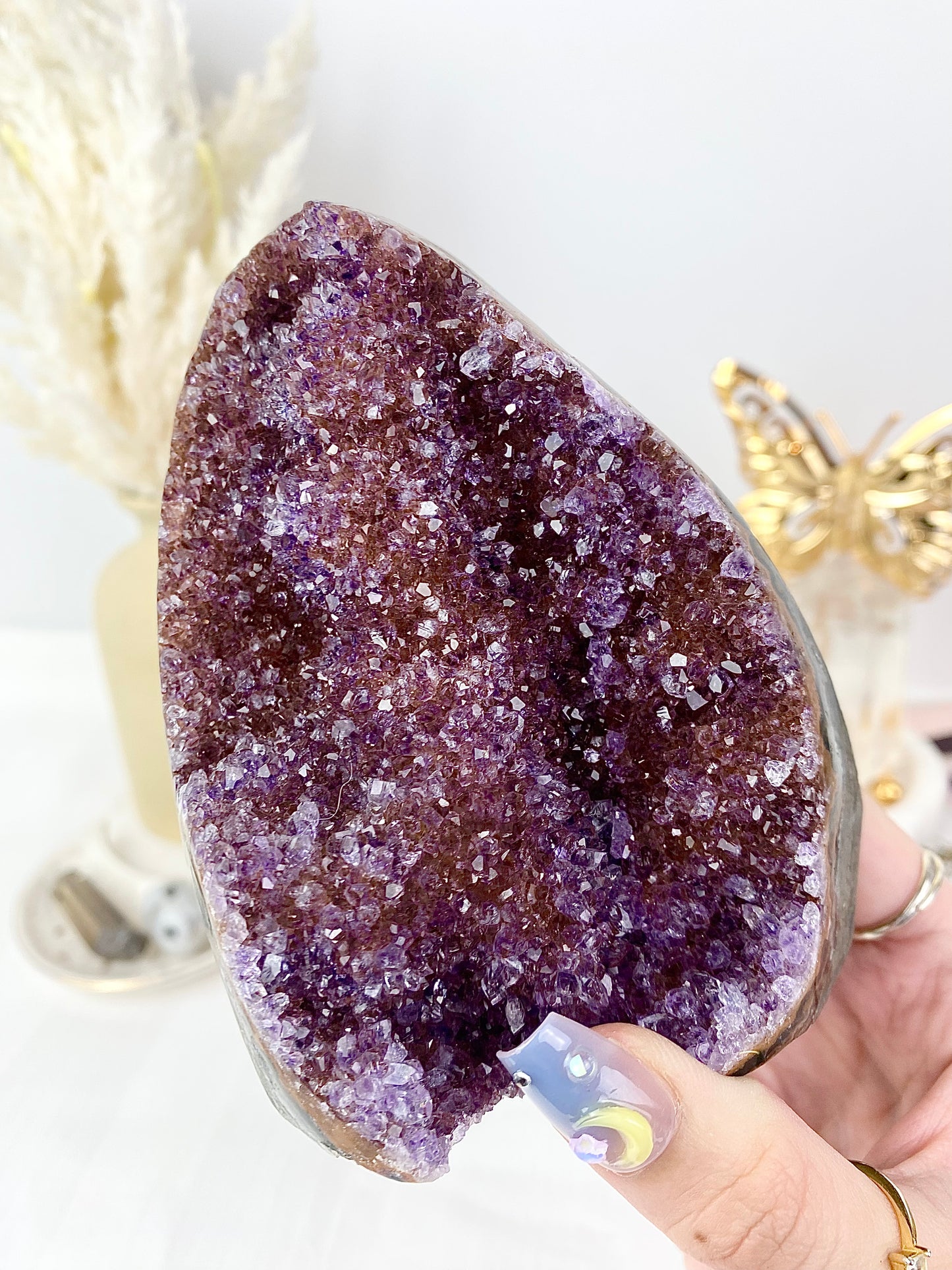 ✧ Sparkly Amethyst Geode — 1. ✧