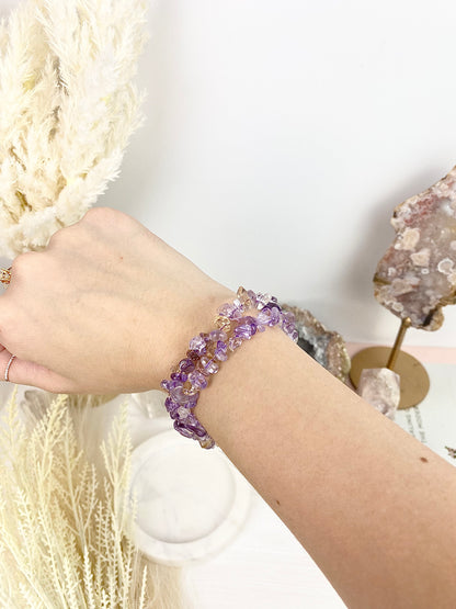 Ametrine Chip Bracelets