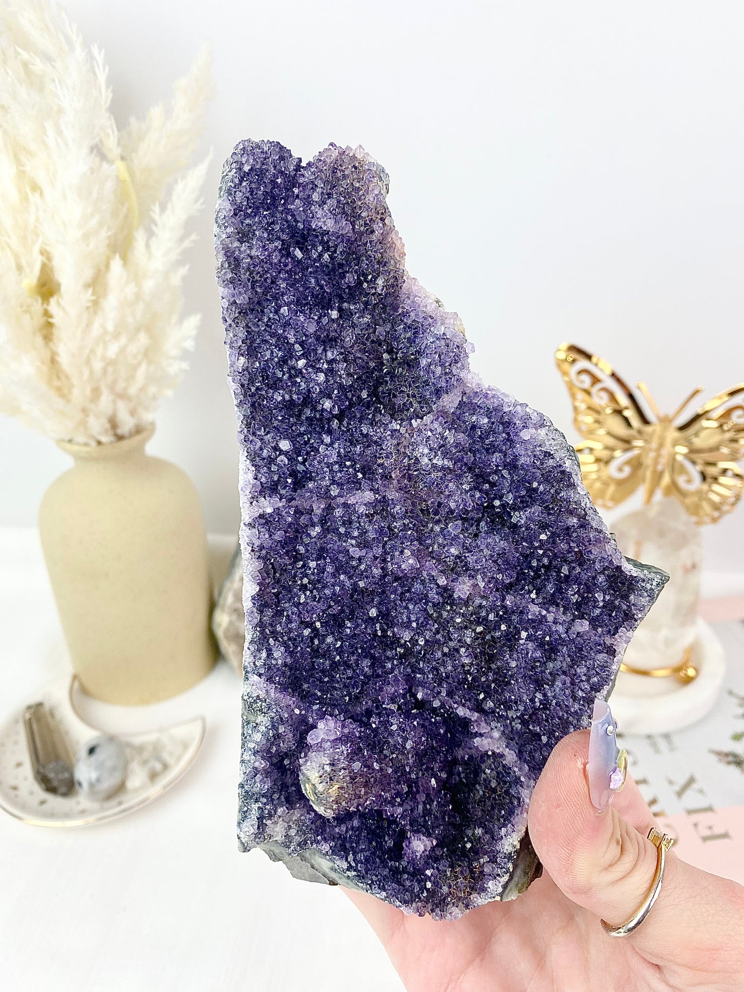 ✧ Sparkly Amethyst Freeform with Stalactite! ✧