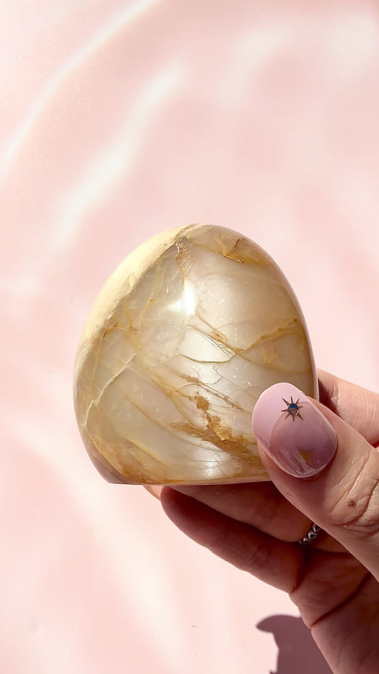 Peach Moonstone Freeform — 1.