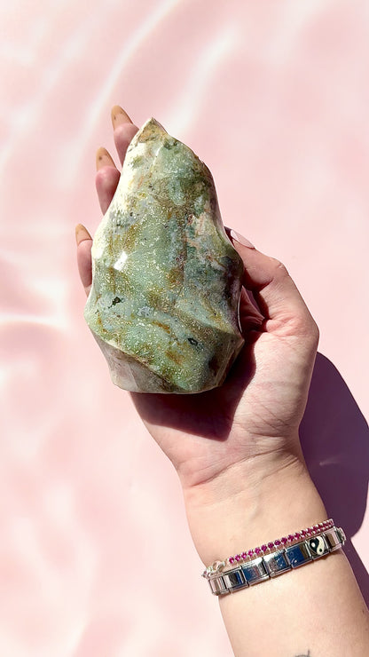 Ocean Jasper Large Flame