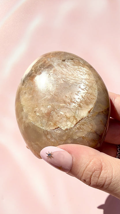 Peach Moonstone Freeform — 2.
