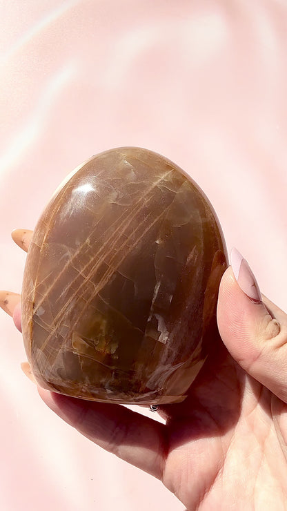 Peach Moonstone Freeform — 4.