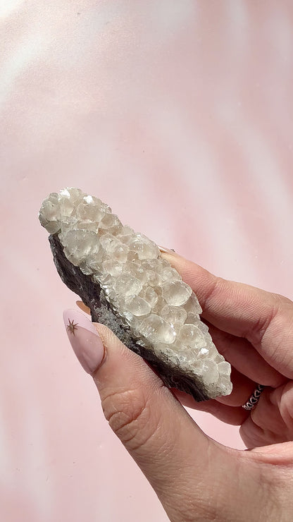 Pink Calcite Sparkly Specimen