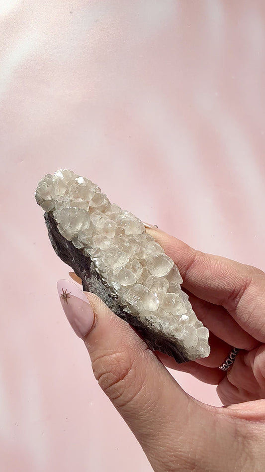 Pink Calcite Sparkly Specimen