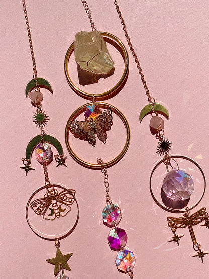 ✧ Gold Pendant Suncatchers ✧