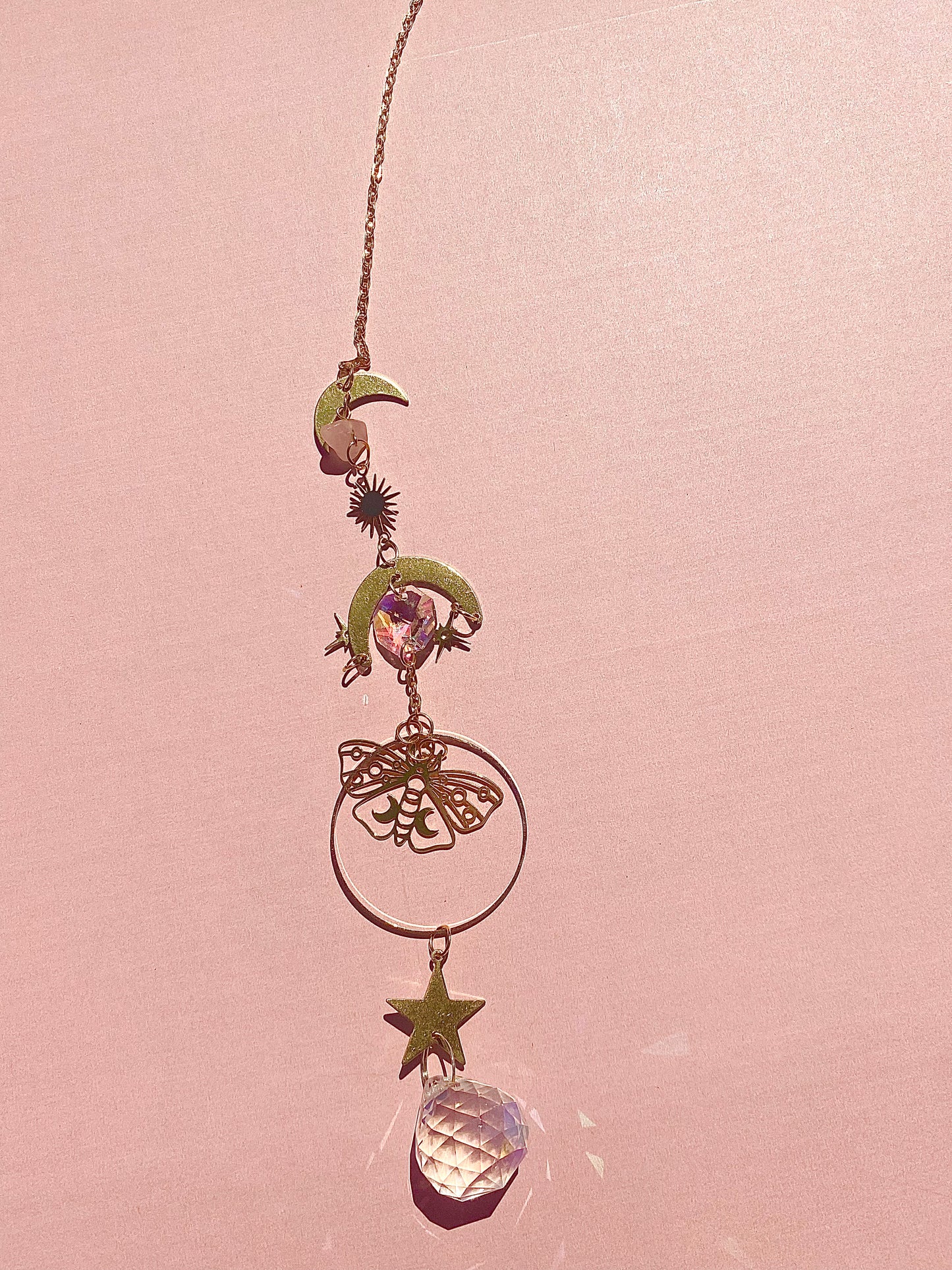 ✧ Gold Pendant Suncatchers ✧