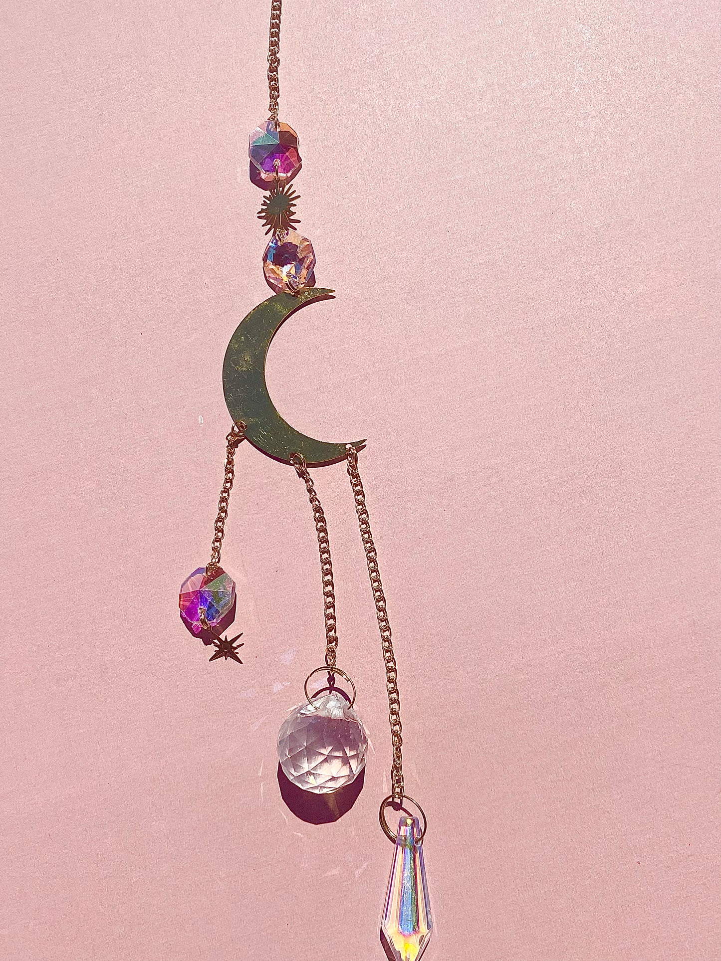 ✧ Gold Pendant Suncatchers ✧