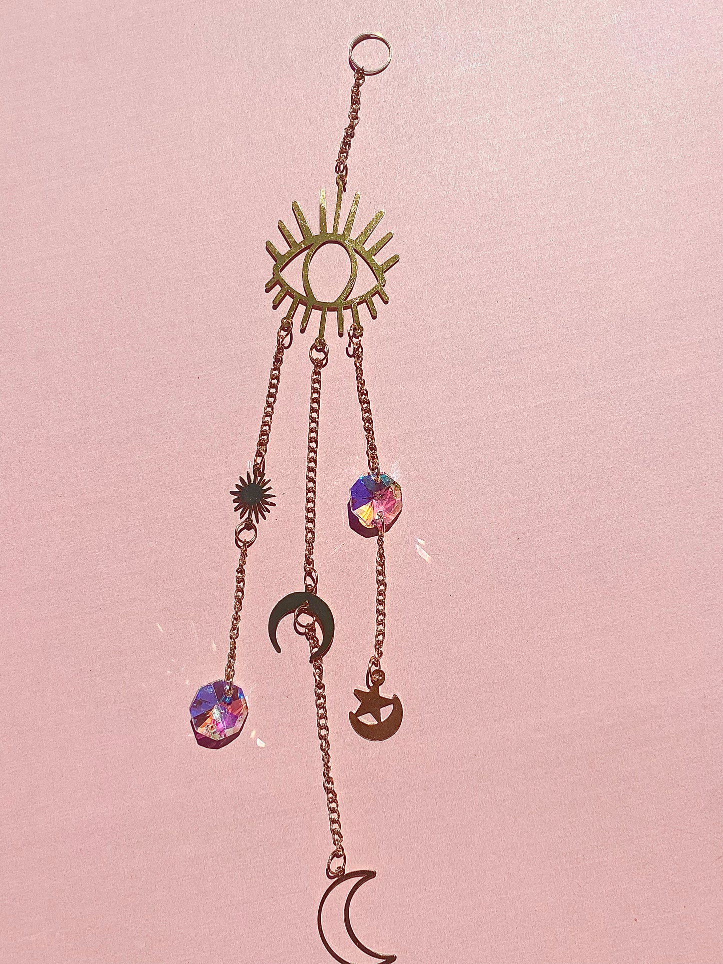 ✧ Gold Pendant Suncatchers ✧