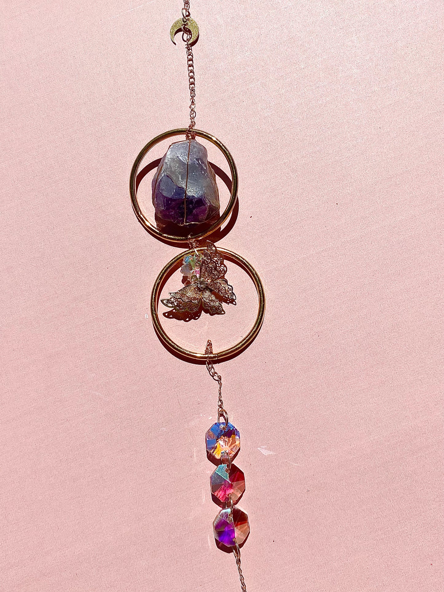 ✧ Gold Pendant Suncatchers ✧