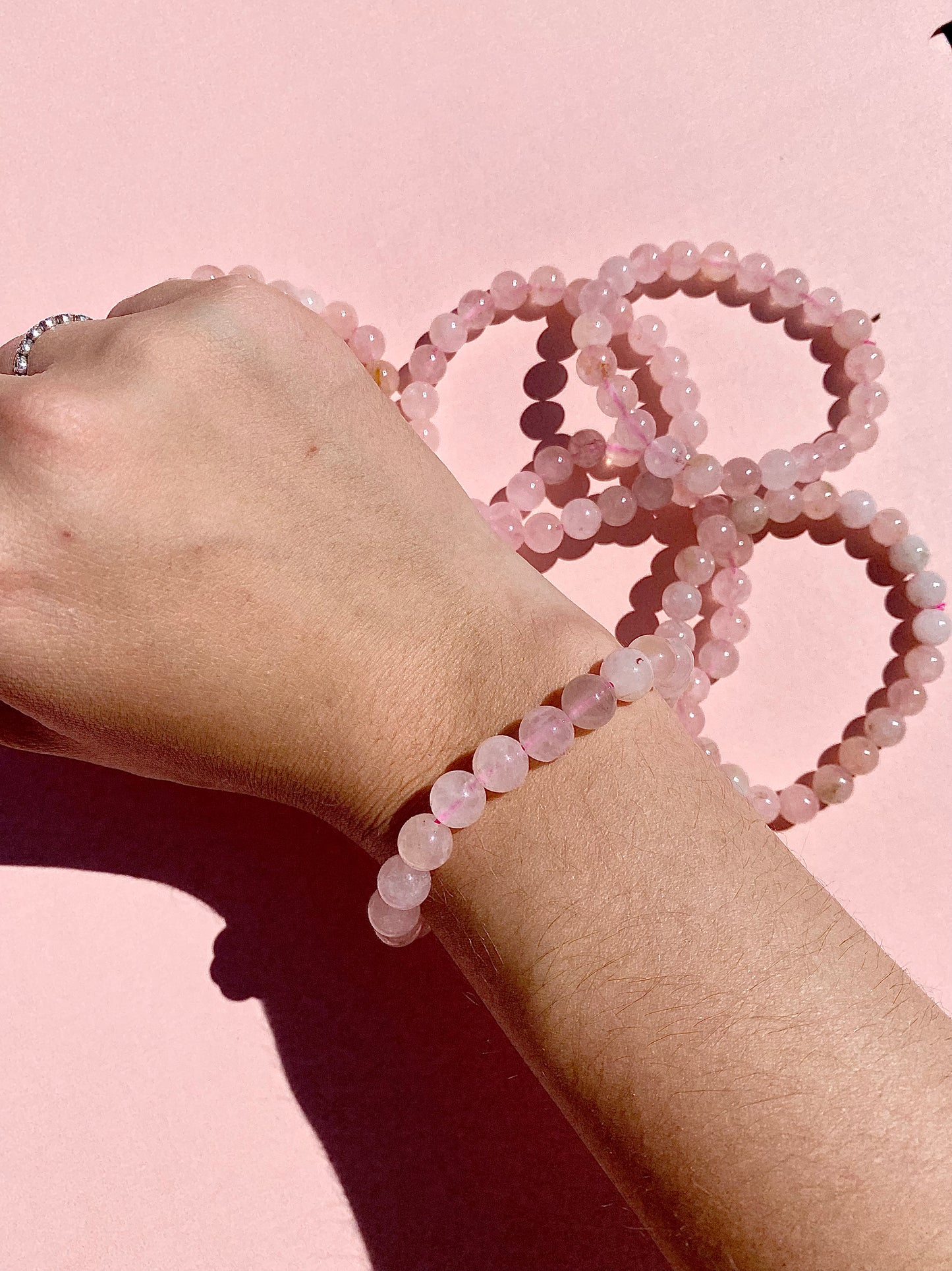 Rose Quartz Bracelets