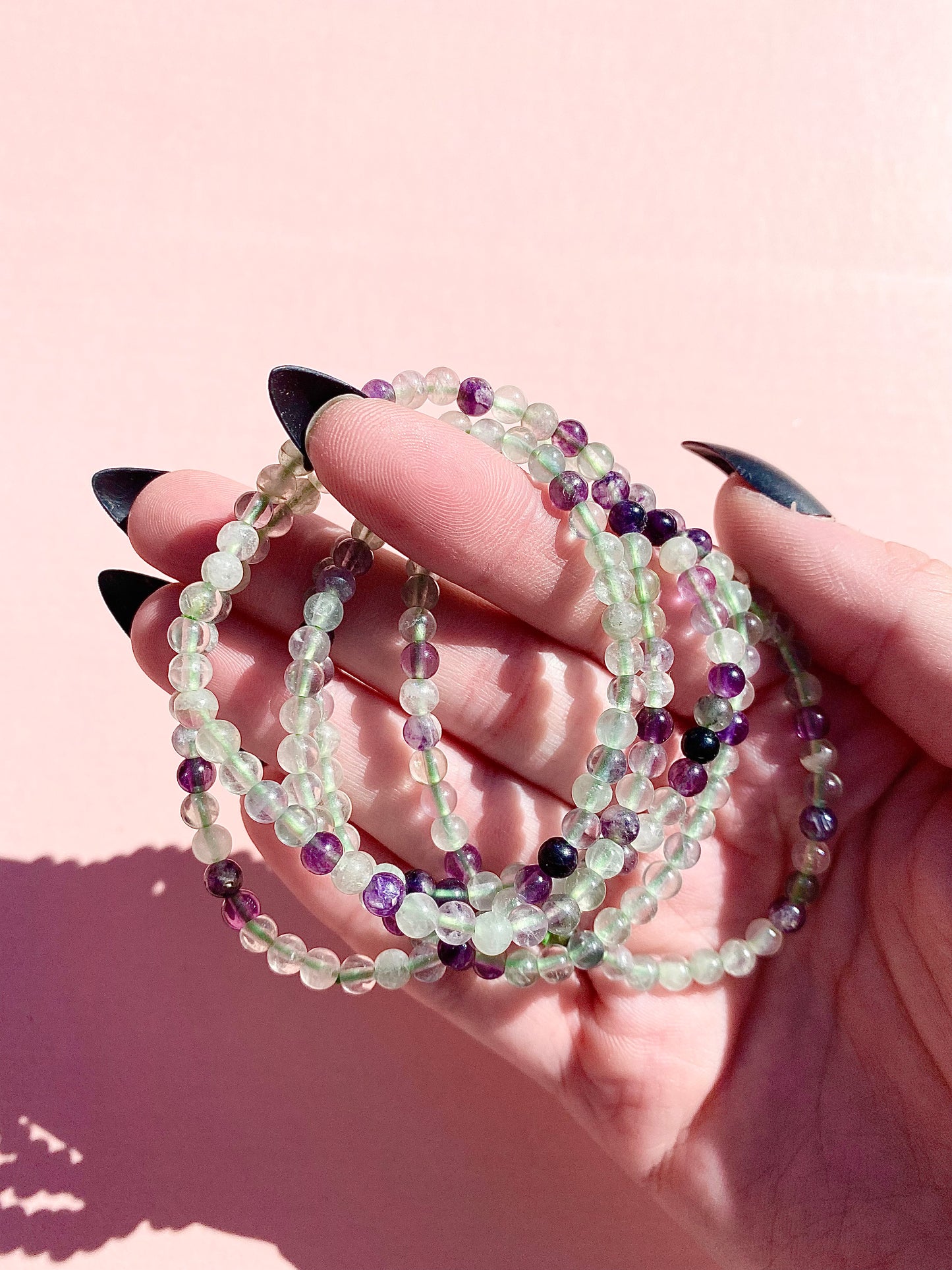 Fluorite Beaded Bracelets