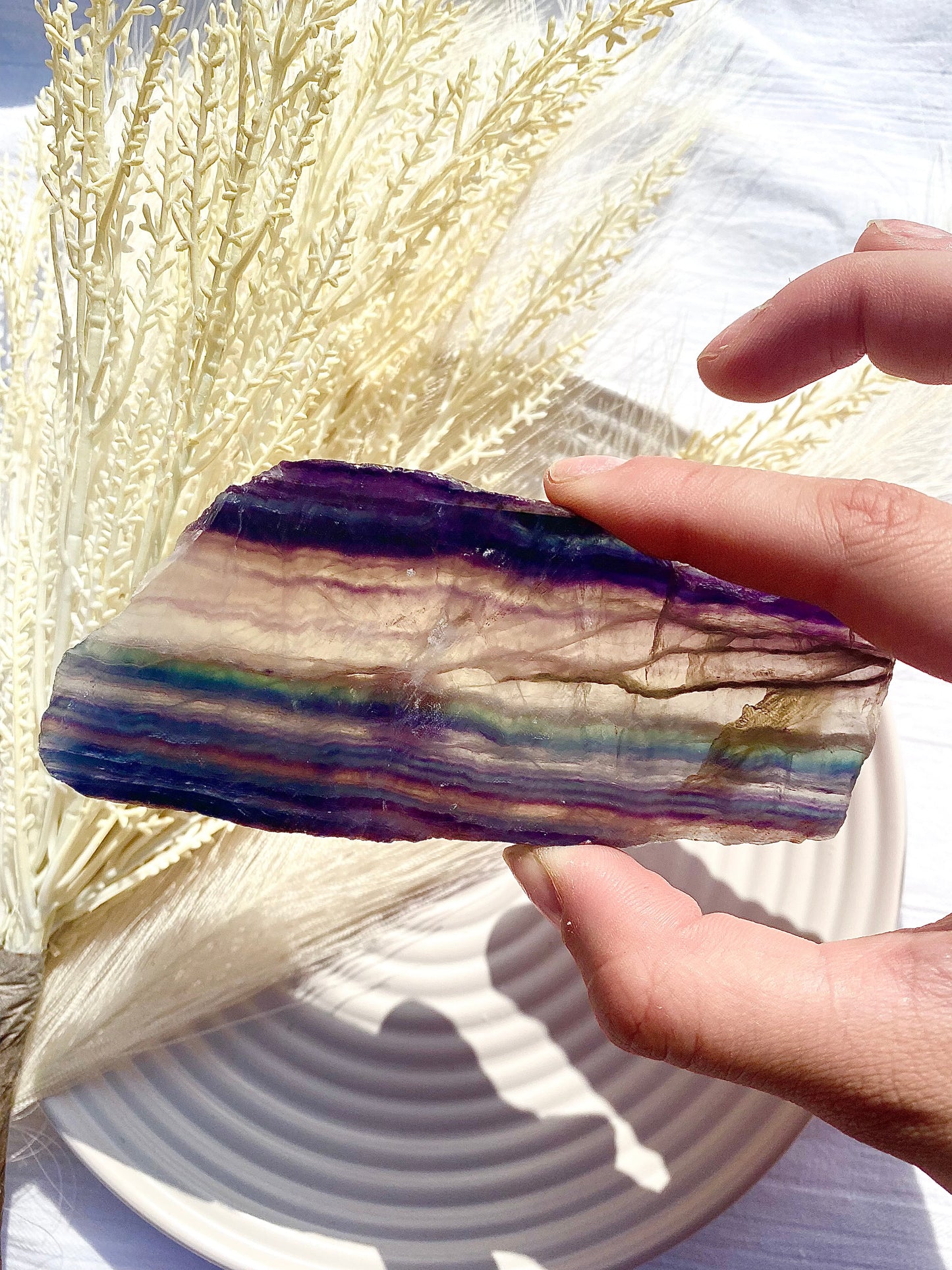Rainbow Fluorite Slabs