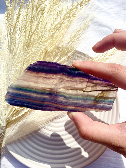 Rainbow Fluorite Slabs