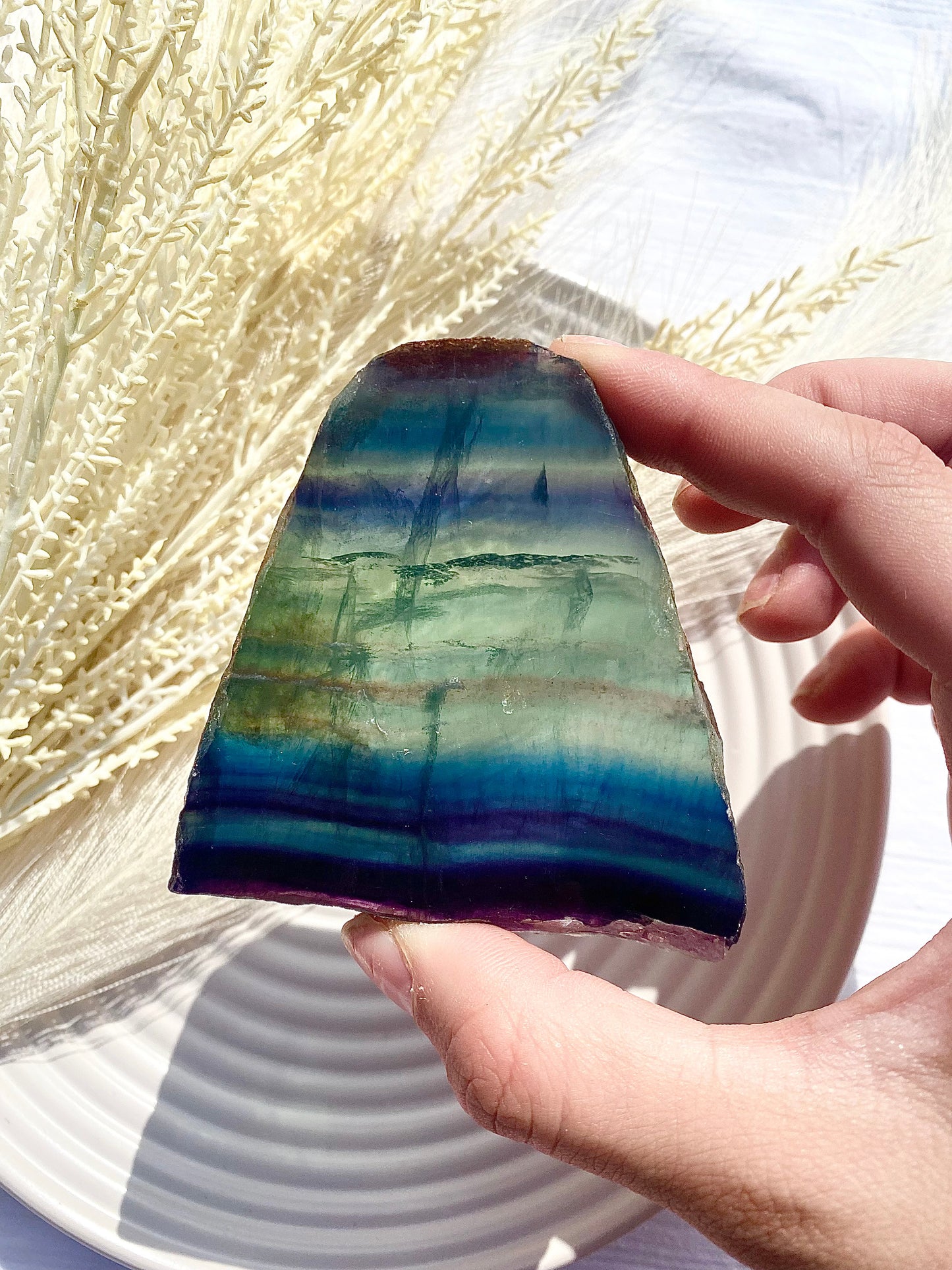 Rainbow Fluorite Slabs