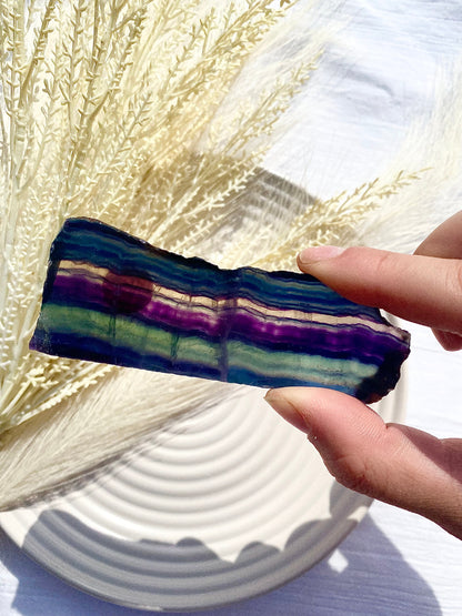 Rainbow Fluorite Slabs