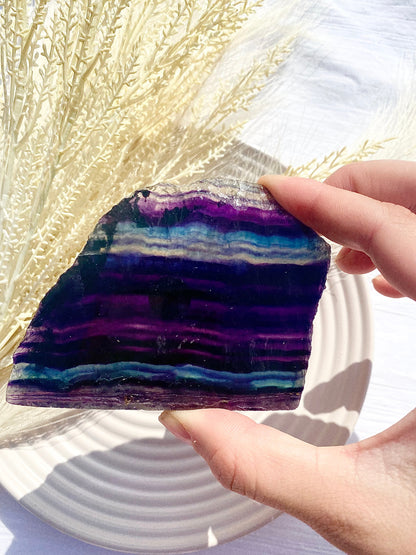 Rainbow Fluorite Slabs