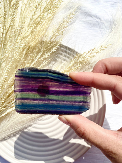 Rainbow Fluorite Slabs