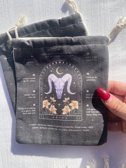 Zodiac Tarot Bags